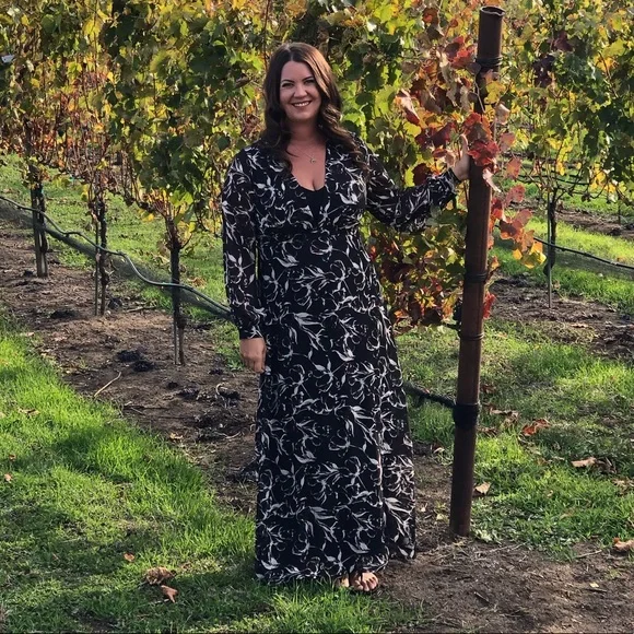 Leith | Dresses | Leith Floral Long Sleeve Maxi Dress | Poshmark Leith | Dresses | Leith Floral Long Sleeve Maxi Dress | Poshmark